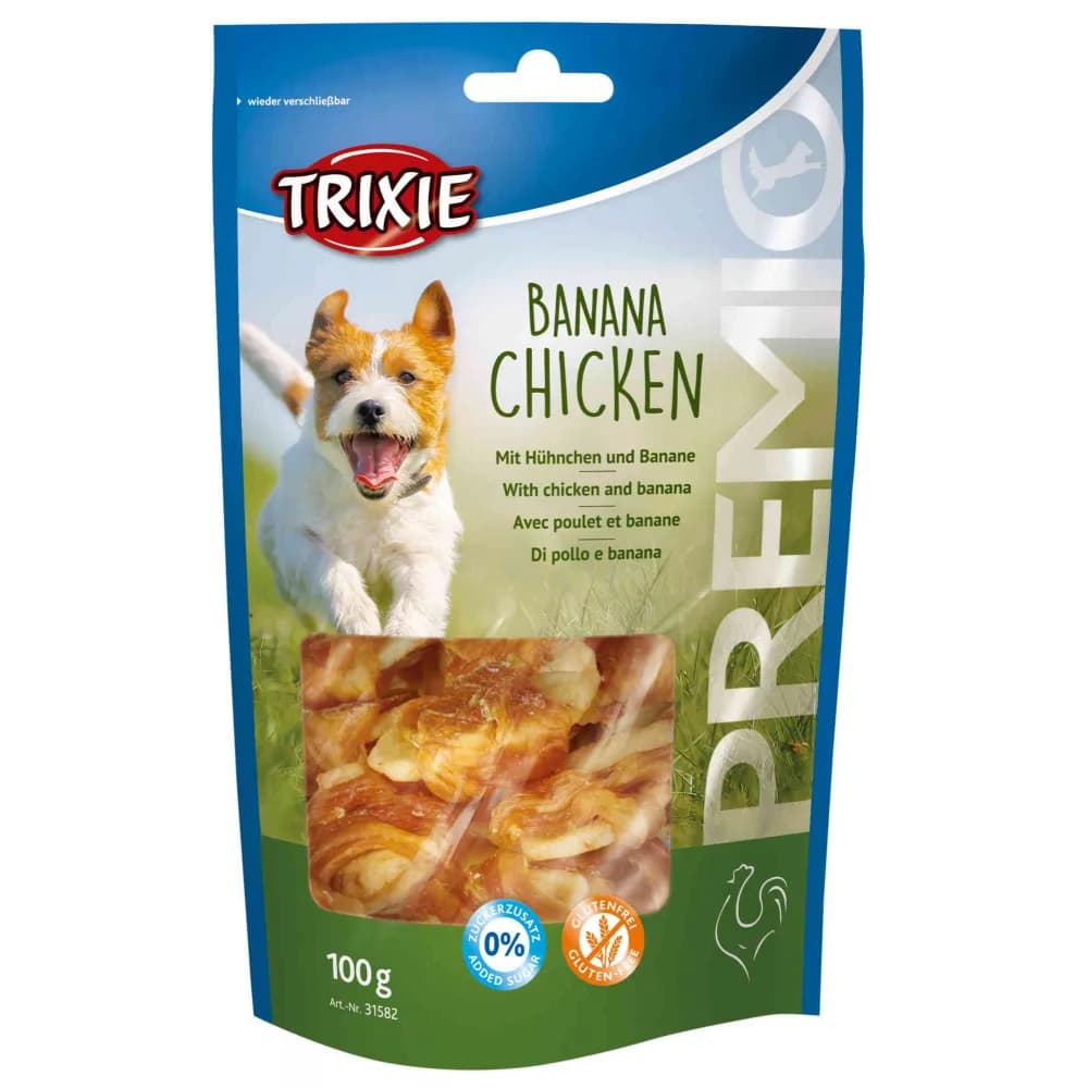 Trixie Premio przysmak dla psa banan kurczak 100 g