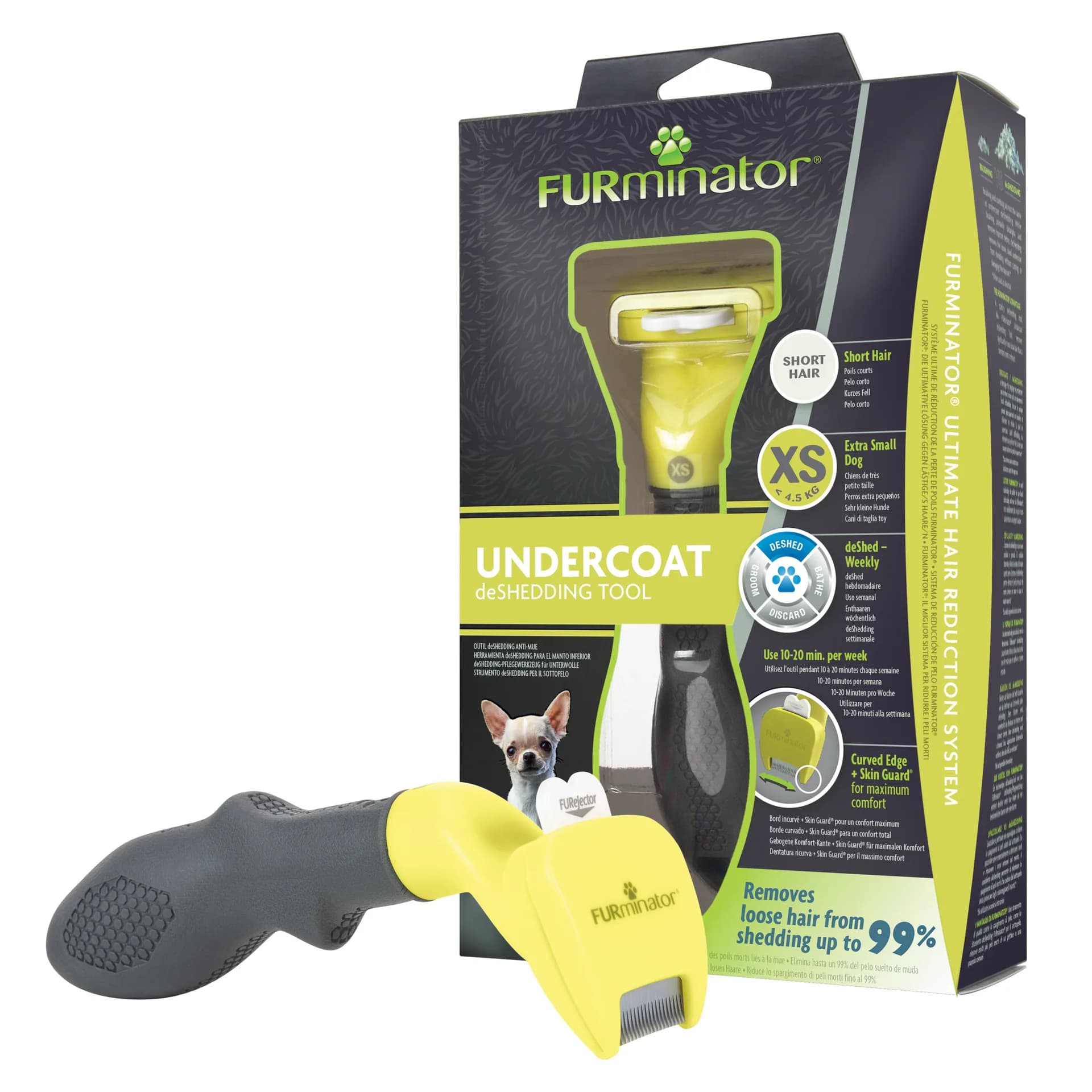 Furminator Dla psów krótkowłosych Small