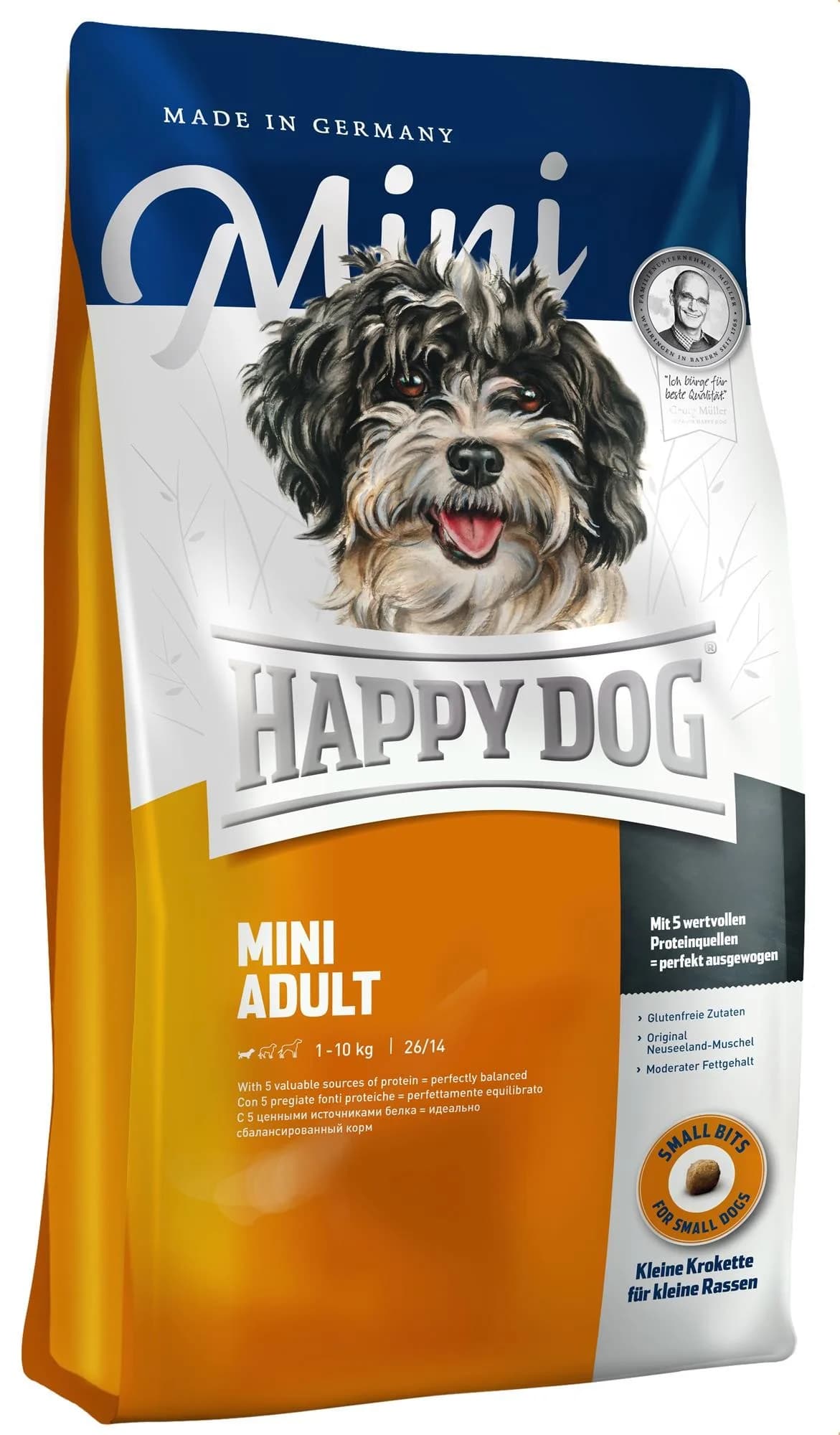 Happy Dog Supreme Fit & Well Adult Mini 0,3 kg 1 kg