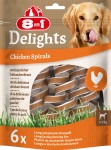 8in1 Przysmak Delights Spirals dla psa 6 sztuk - różne smaki