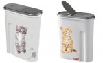CURVER Praktyczny pojemnik do przechowywania karmy lub żwirku dla kota - różna pojemność