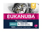 Eukanuba Kot Adult Grain Free Monoprotein Kurczaka - pasztet /multipack 12x85g