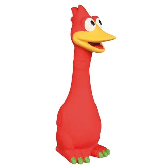 Trixie Piszczący lateksowy ptak gryzak 20 cm