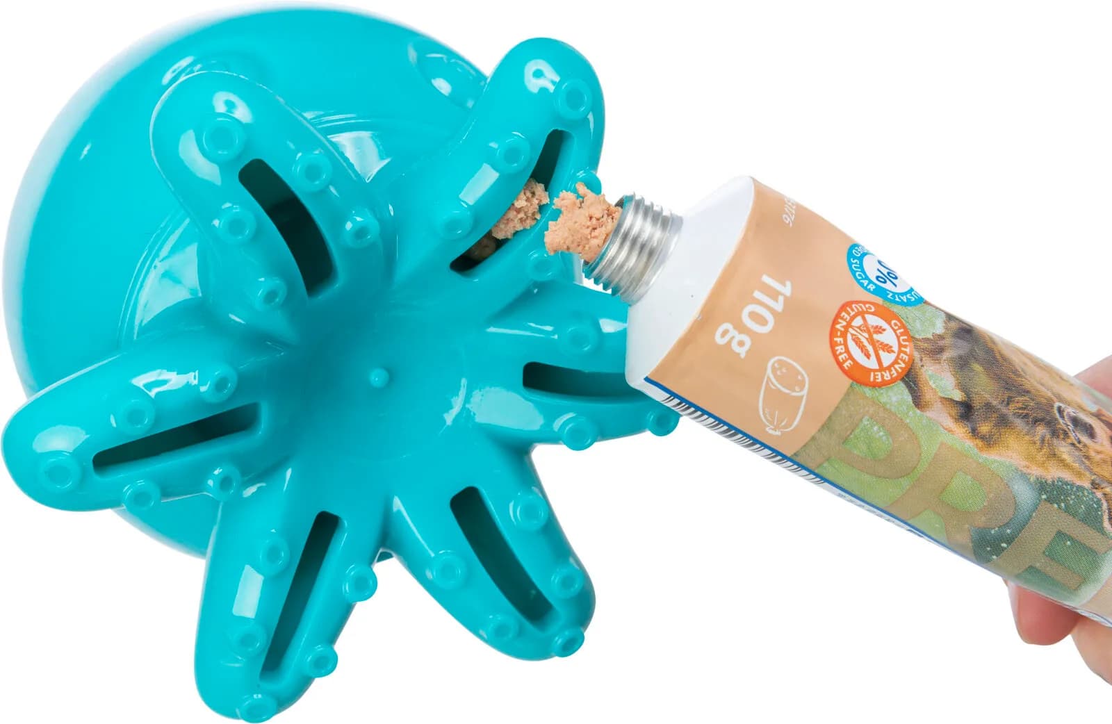 Trixie Snack-Octopus zabawka na smakołyki Tpr 11 cm