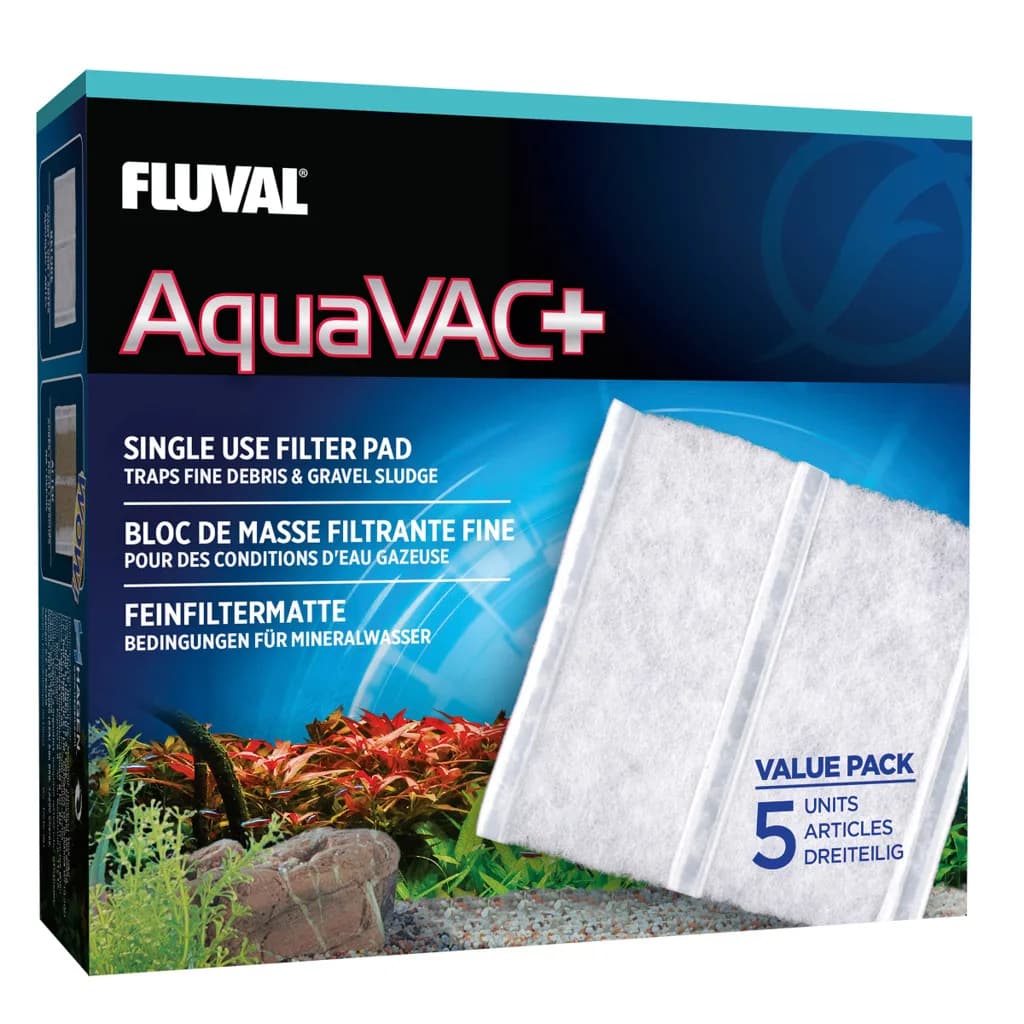 Fluval Wkładki jednorazowe do AquaVac+ 5 szt.