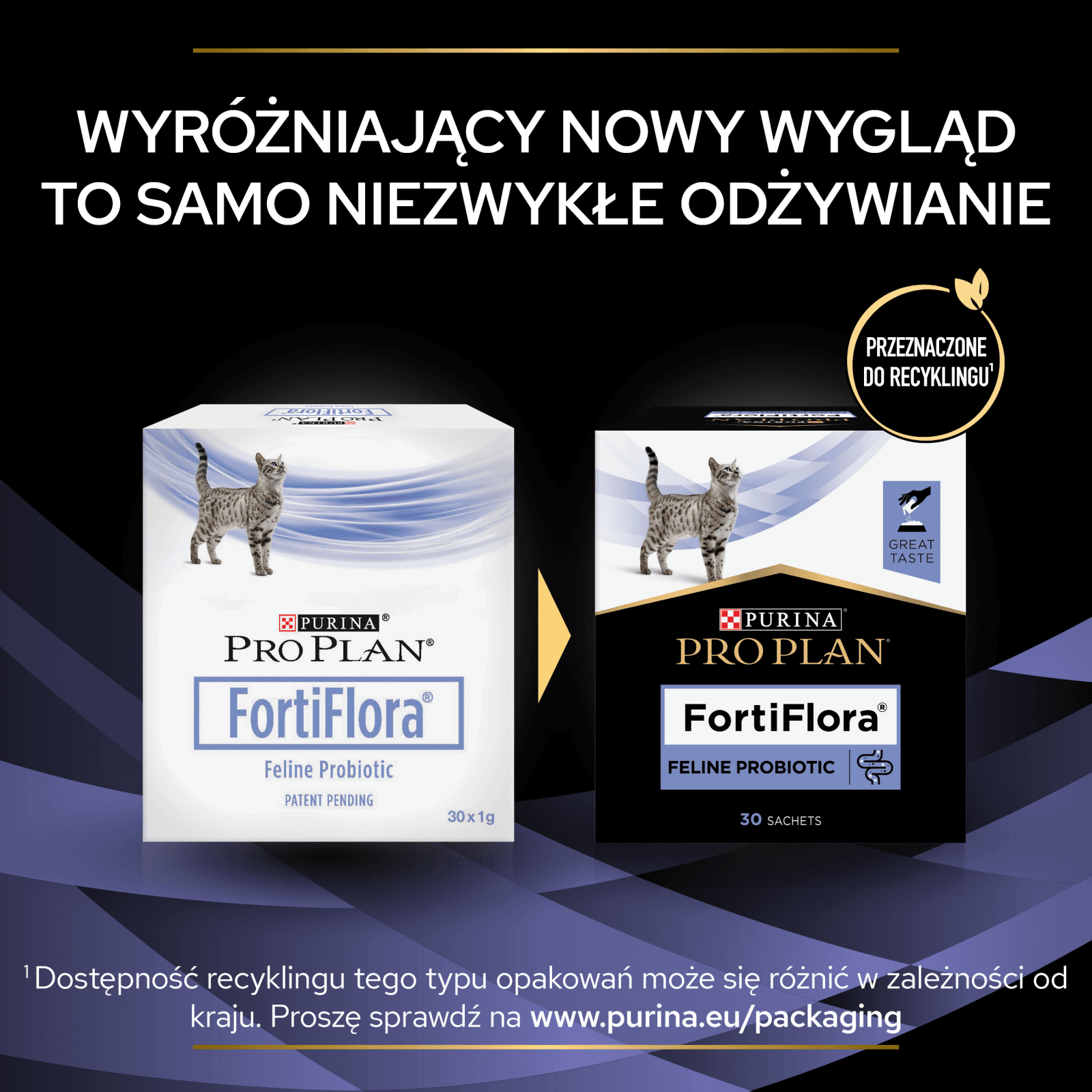 PRO PLAN Veterinary Diets FortiFlora Probiotic Complement Suplement uzupełniający dla kotów