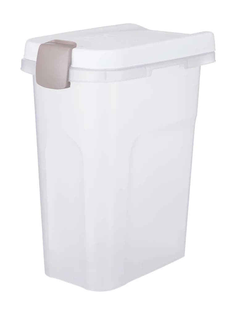 Trixie Pojemnik na karmę, przezroczysty/biały 40 l