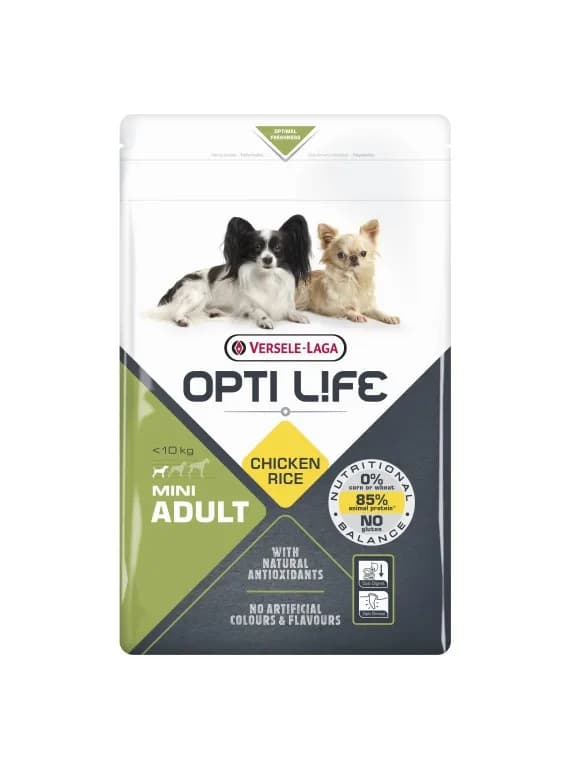 Versele-Laga Opti Life Adult Mini drobiowa karma dla dorosłych psów ras małych i miniaturowych