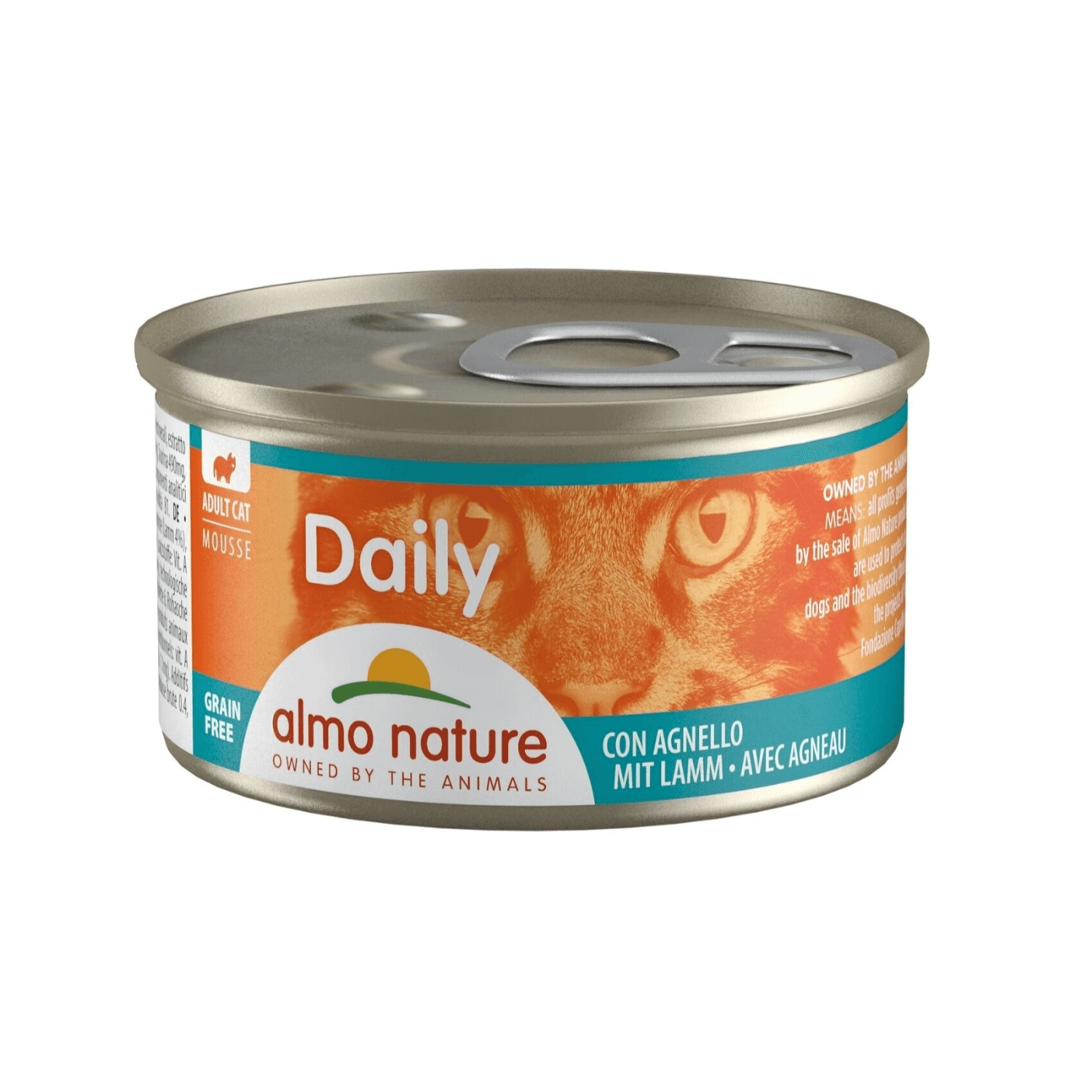 Almo Nature Puszka Daily mus z jagnięciny dla kota 85 g