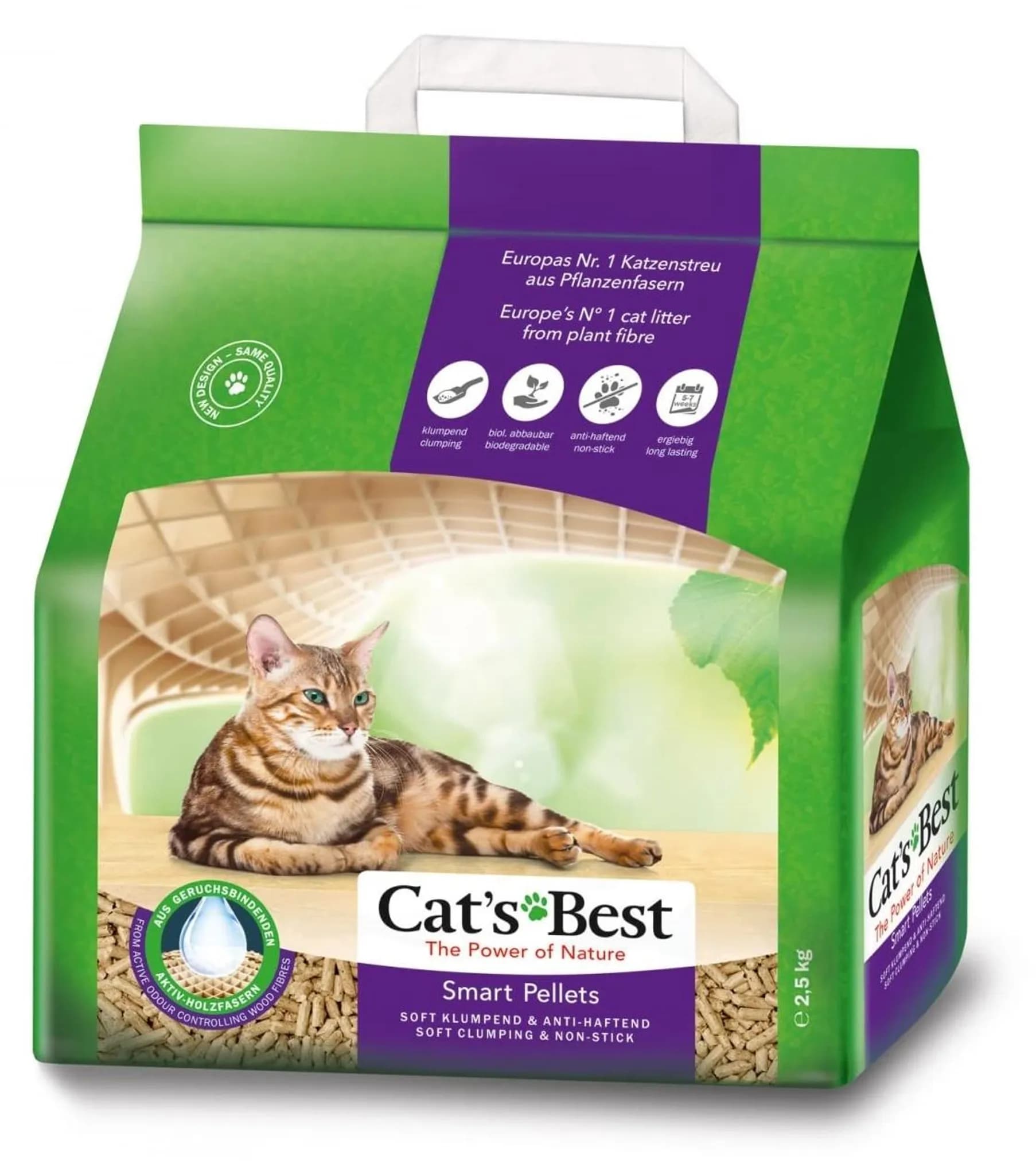 Cat's Best Smart Pellets Żwirek dla kotów 2,5 kg