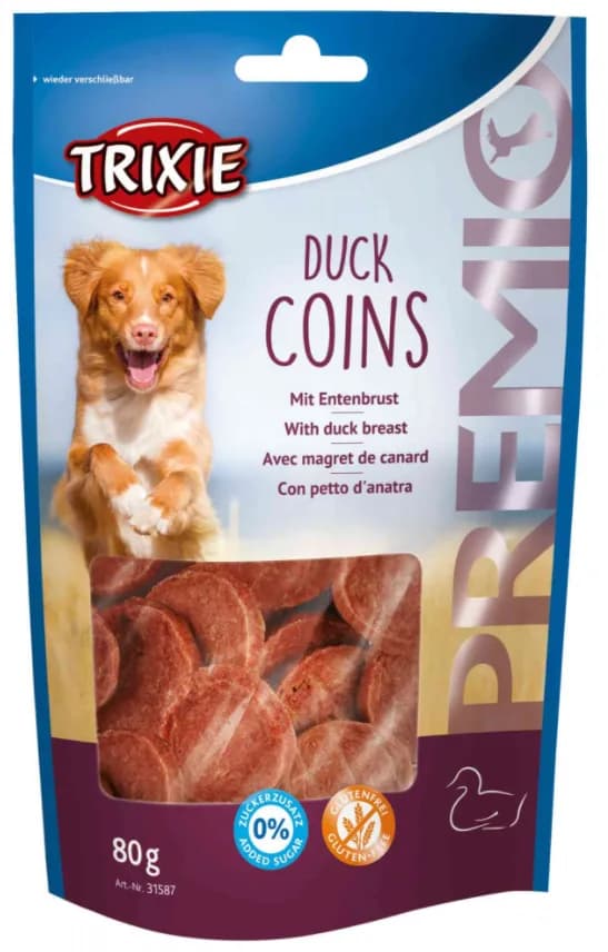 Trixie Snacki Premio krążki z kaczką light 80 g