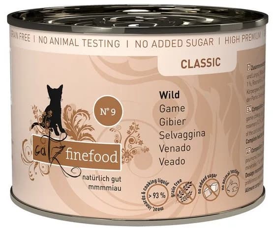 Catz Finefood N. okra karma z dziczyzną dla kota