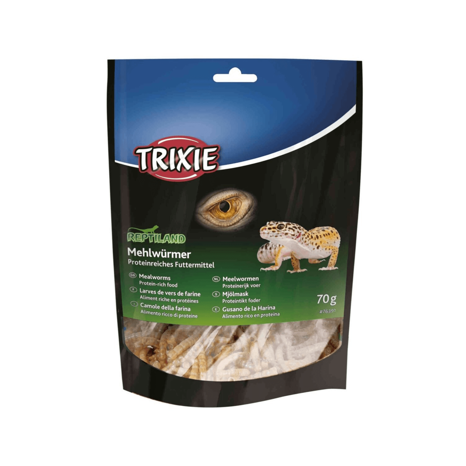 Trixie Suszone larwy mącznika dla gadów 70 g