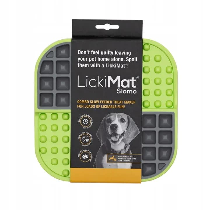 LickiMat Slomo – zielony