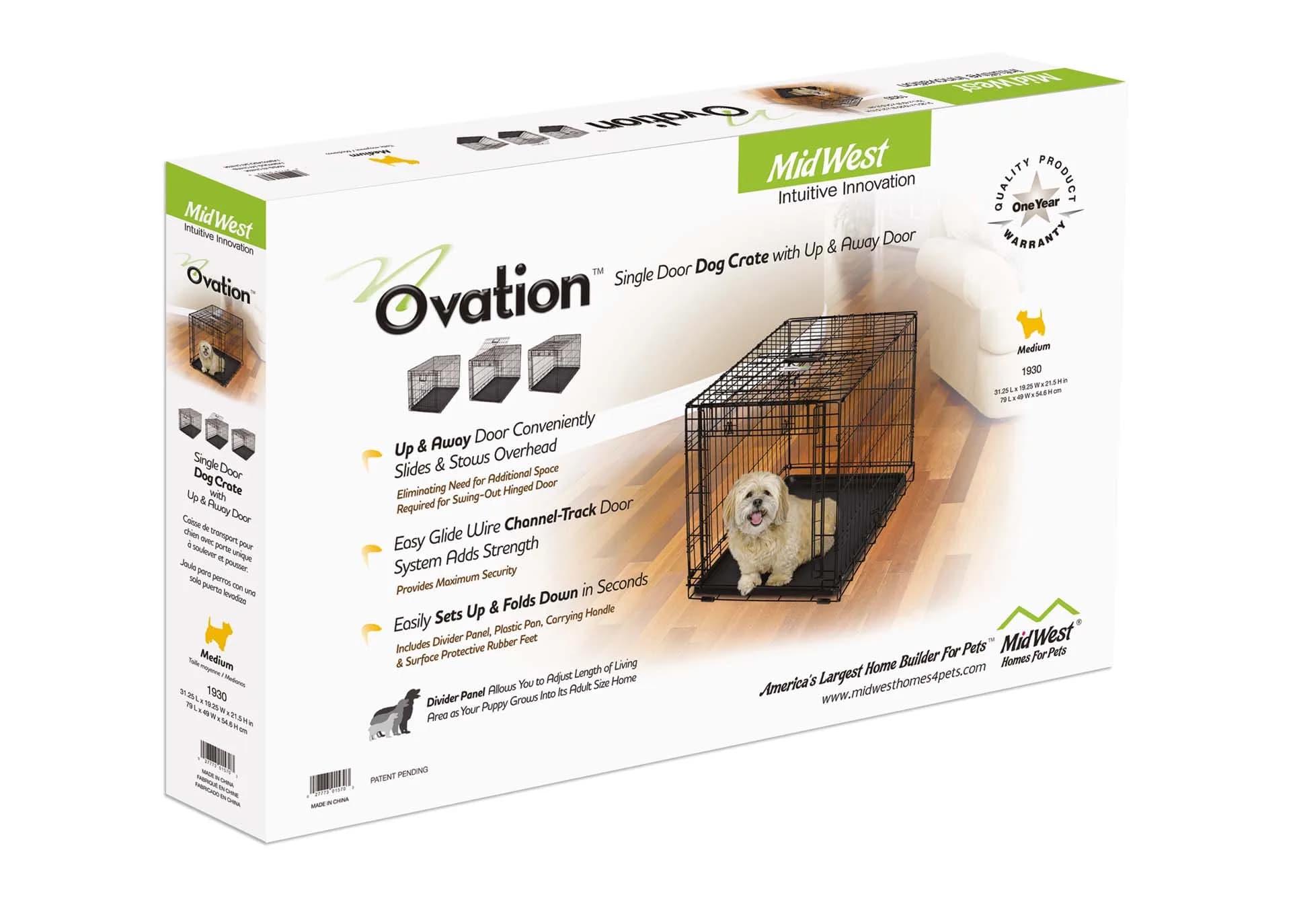 MidWest Klatka dla psa Ovation Trainer 1930 DD (78 x 56 x 61)