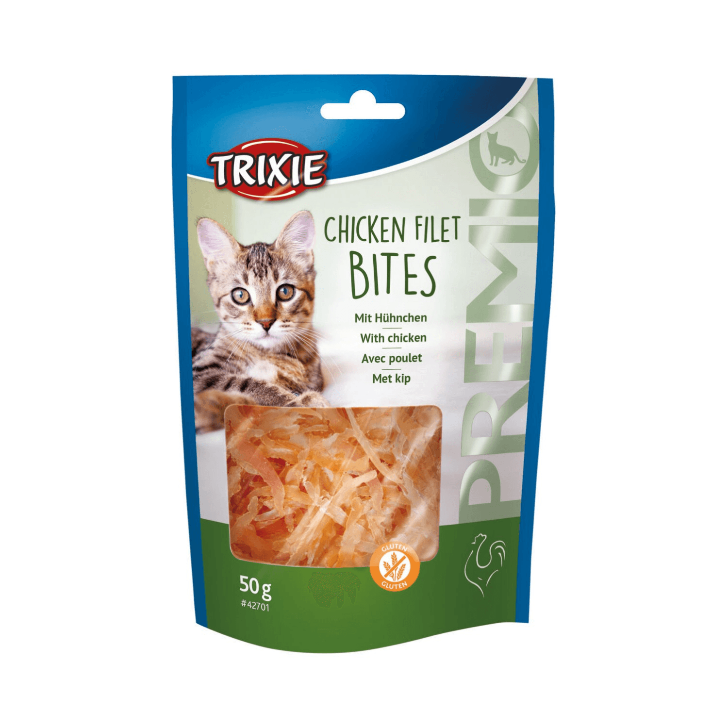 Trixie Premio Chicken Filet Bites Filety z kurczaka przysmak dla dorosłych kotów