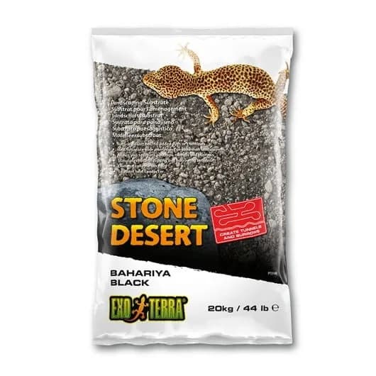 Exo-Terra Podłoże Stone Desert czarna pustynia 5 kg