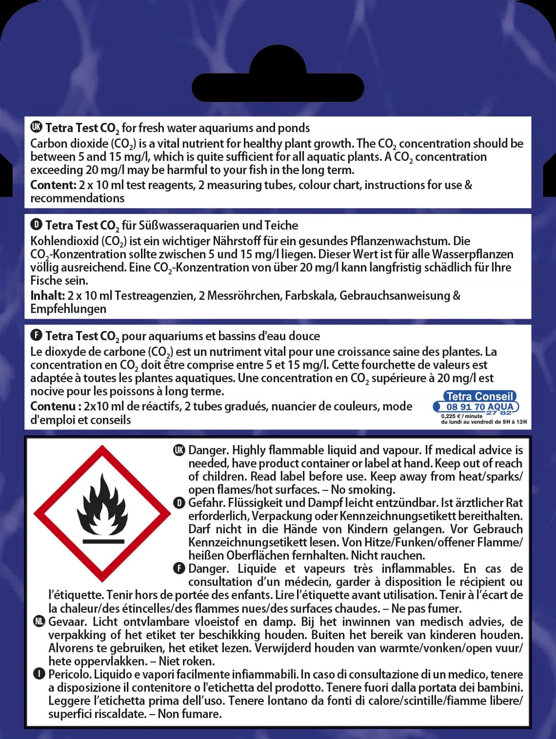 Tetra Test CO2 2 x 10 ml