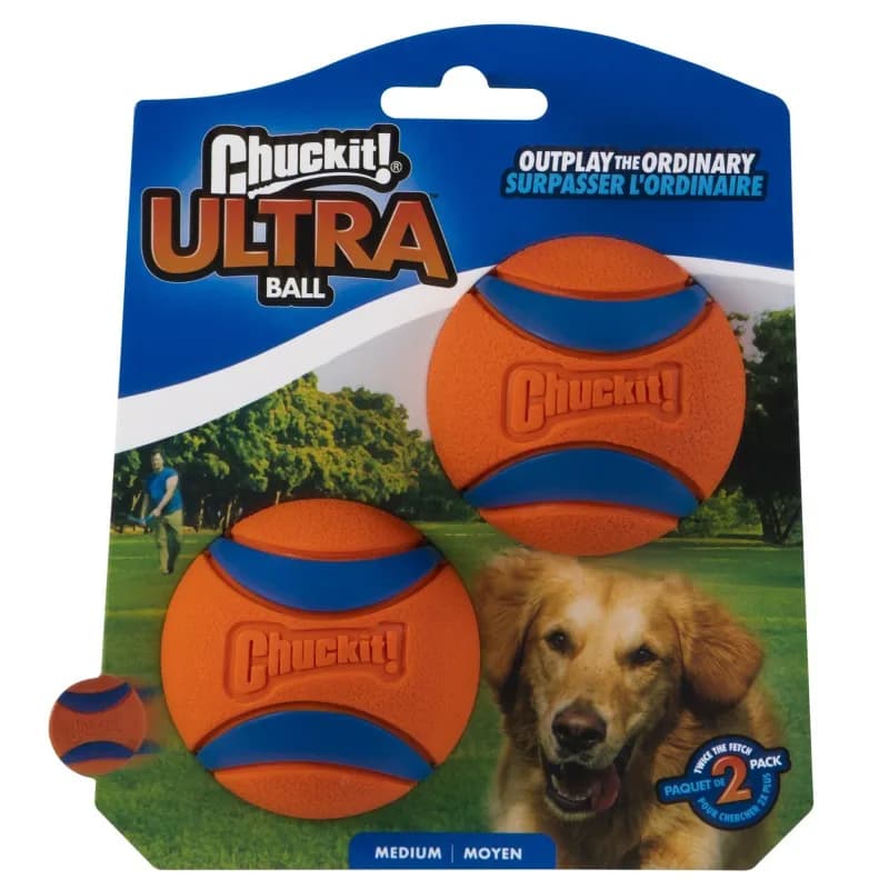 Chuckit Ultra Ball dla psa – M DWUPAK