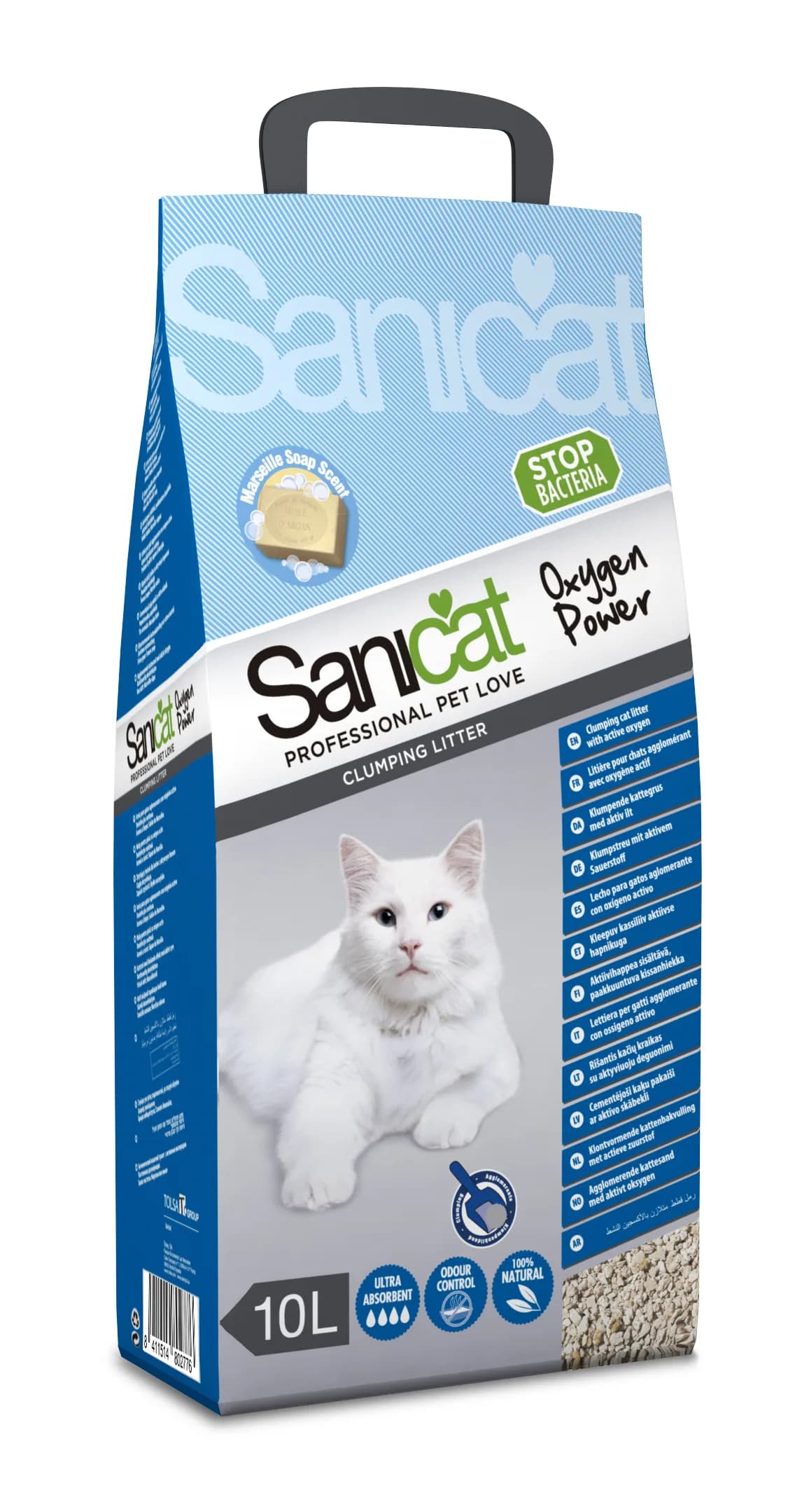Sanicat żwirek zbrylający Oxygen Power 10 l