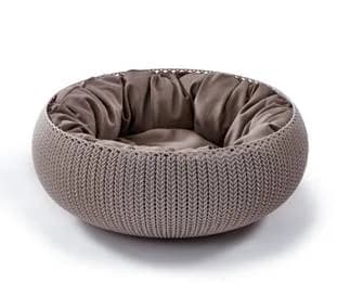 Curver Łóżko dla zwierząt Knit różne kolory Beżowy