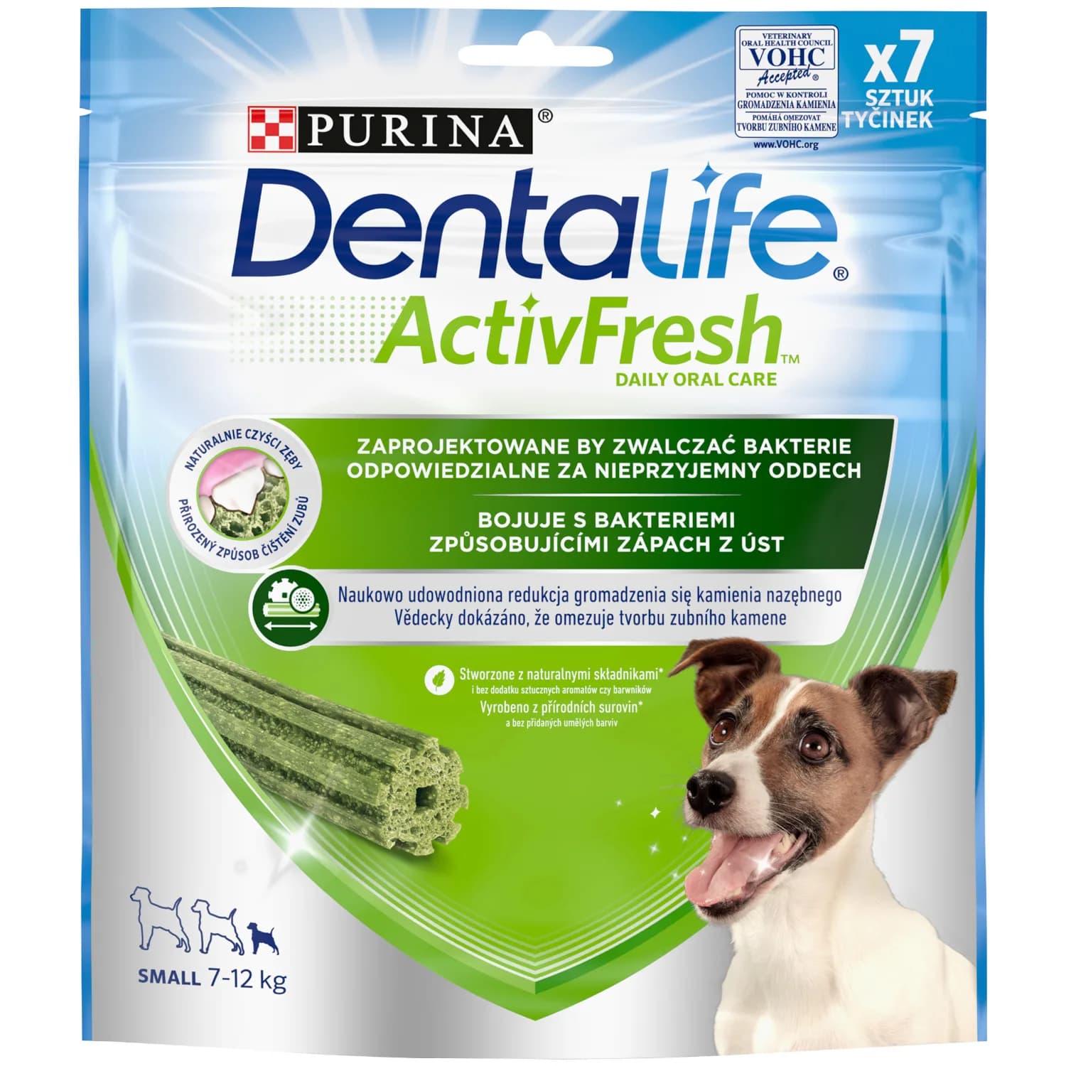 Dentalife ActivFresh Przysmak dla psów ras małych dla psów