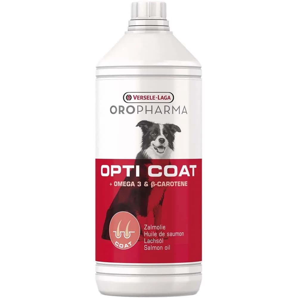 Versele-Laga Oropharma Opti Coat olej z łososia, omega-3 & B-karoten 1 l