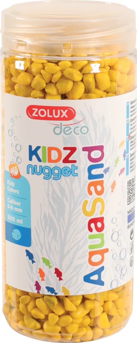 Zolux Aquasand podłoże dekoracyjne do akwarium Kidz Nugget