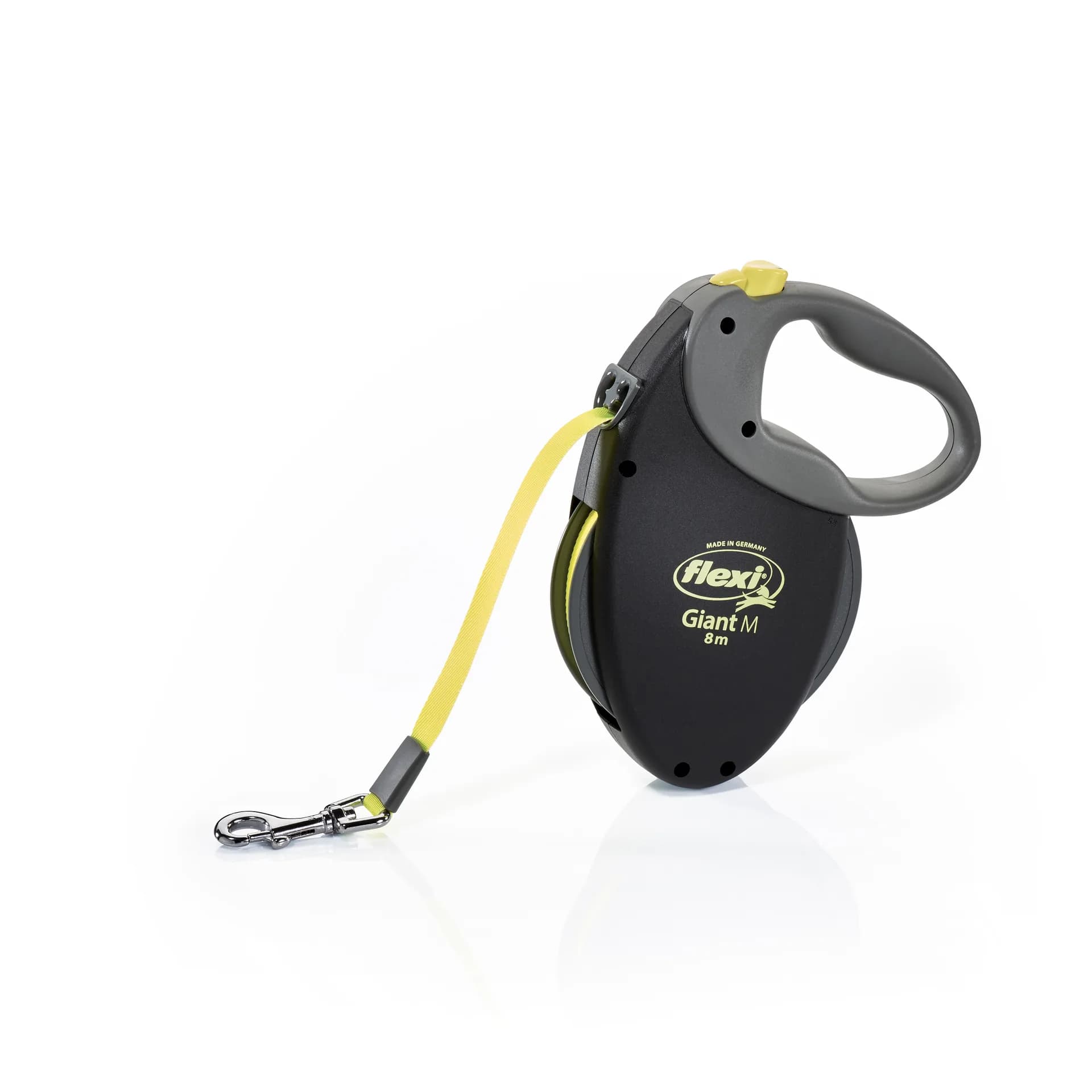 Flexi Giant Smycz automatyczna neon dla dużego psa - M 8 m 25 kg