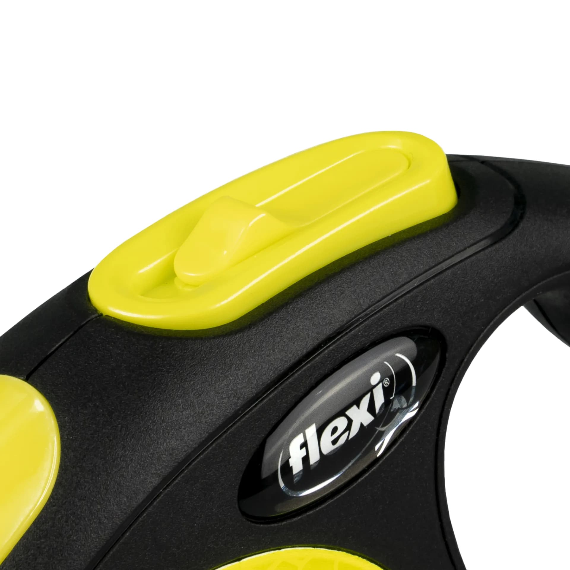 Flexi New Neon smycz automatyczna dla psa linka czarny / neonowy żółty - różne rozmiary - / XS 3 m 8 kg
