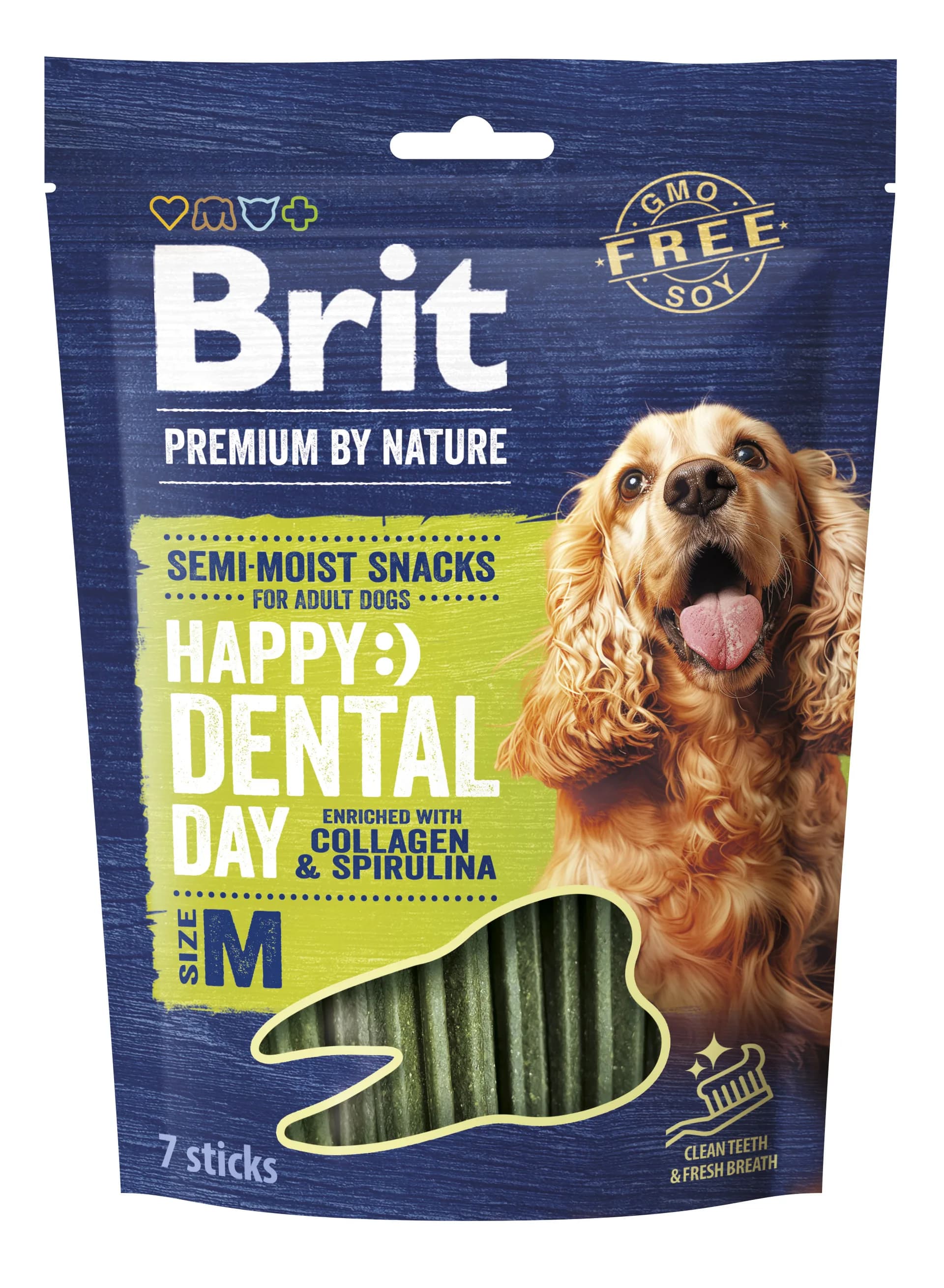 Brit Premium Dog Snack Dental M 180 g