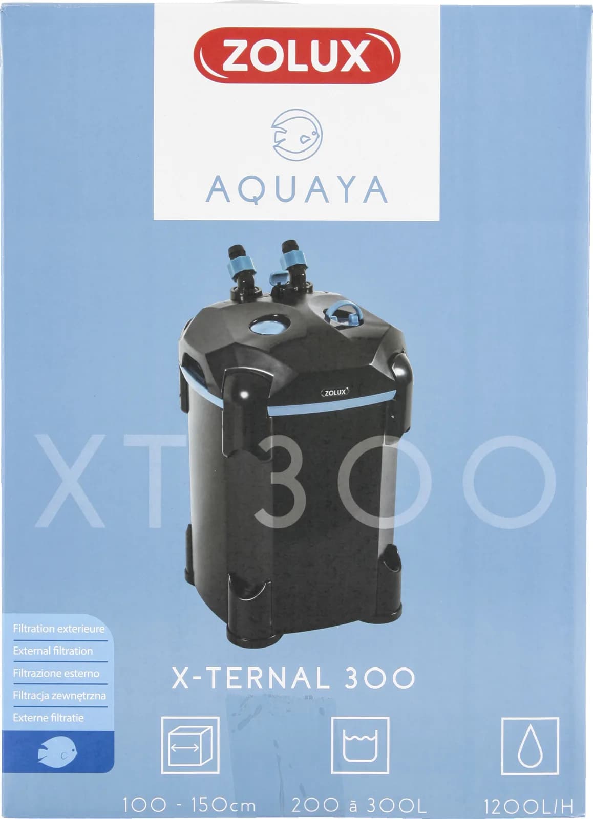 Zolux Aquaya Filtr kubełkowy do akwarium xternal – XTERNAL 300