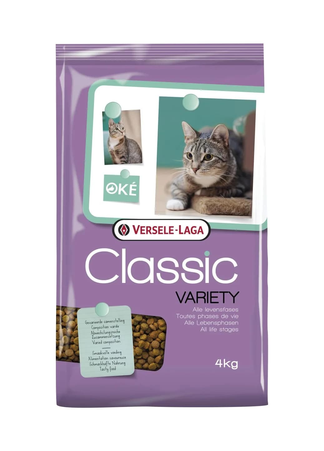 Versele-Laga Classic Cat Variety karma dla kotów – 4 kg