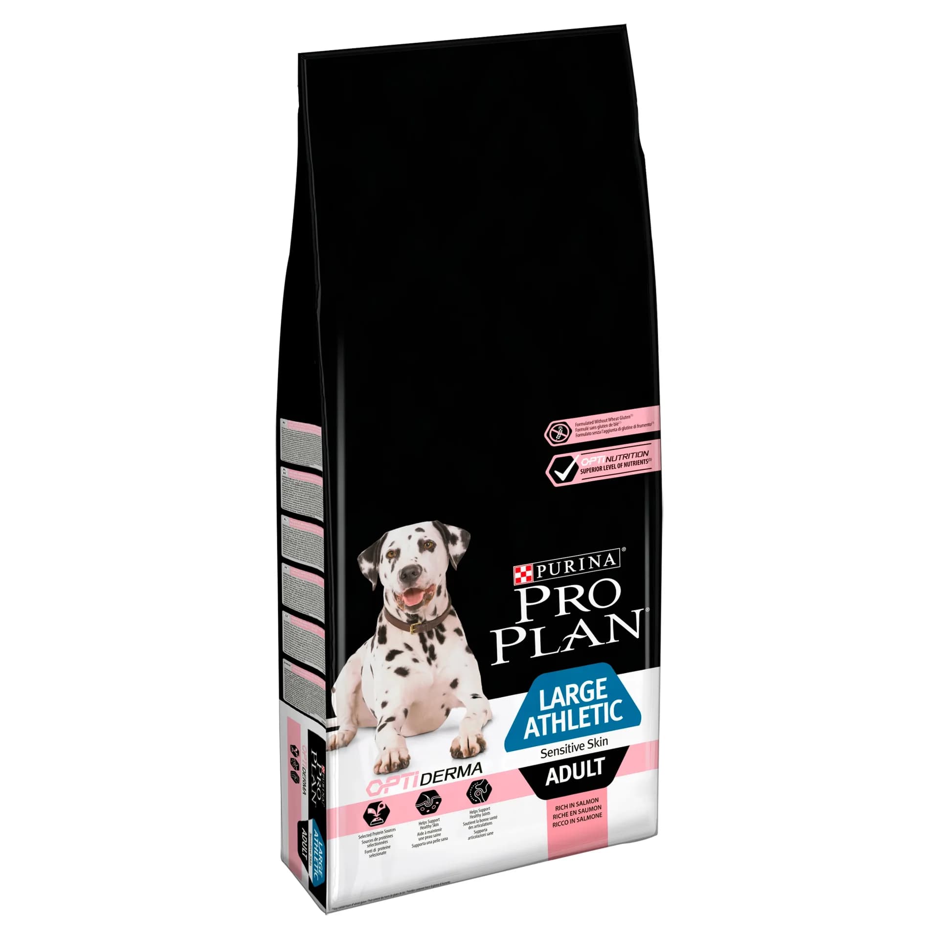 PRO PLAN Purina Large Athletic Adult Sensitive Skin Opti Derma Łosoś 14 kg