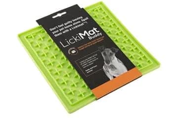 LickiMat Buddy dla psa (krzyżyk-miękka) – zielony
