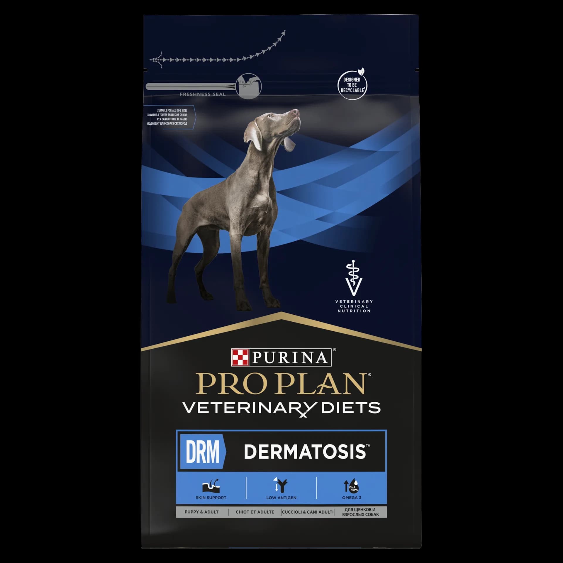 PRO PLAN Purina Veterinary Diets Canine Drm Dermatosis karma sucha dla dorosłych psów – 3 kg