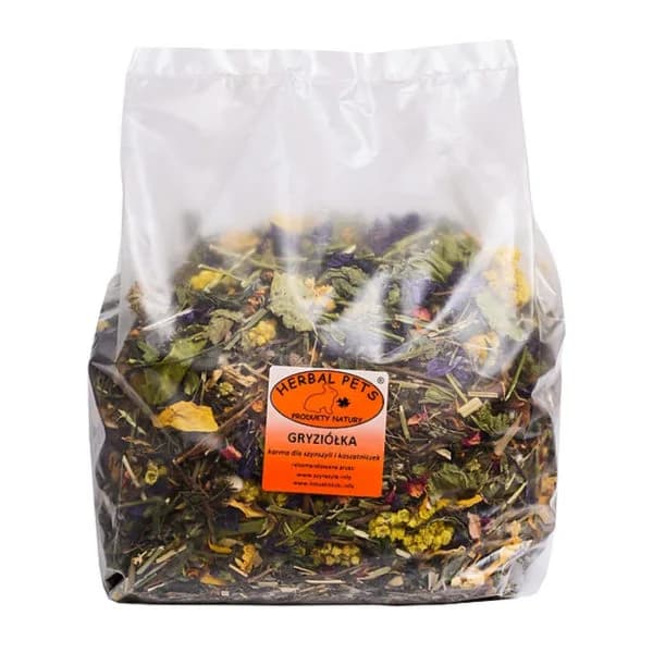 Herbal Pets Gryziółka karma dla szynszyli i koszatniczek 800 g