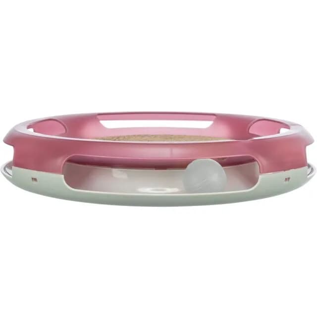 Trixie Zabawka dla kota z drapakiem Race & Scratch, plastic 37 cm