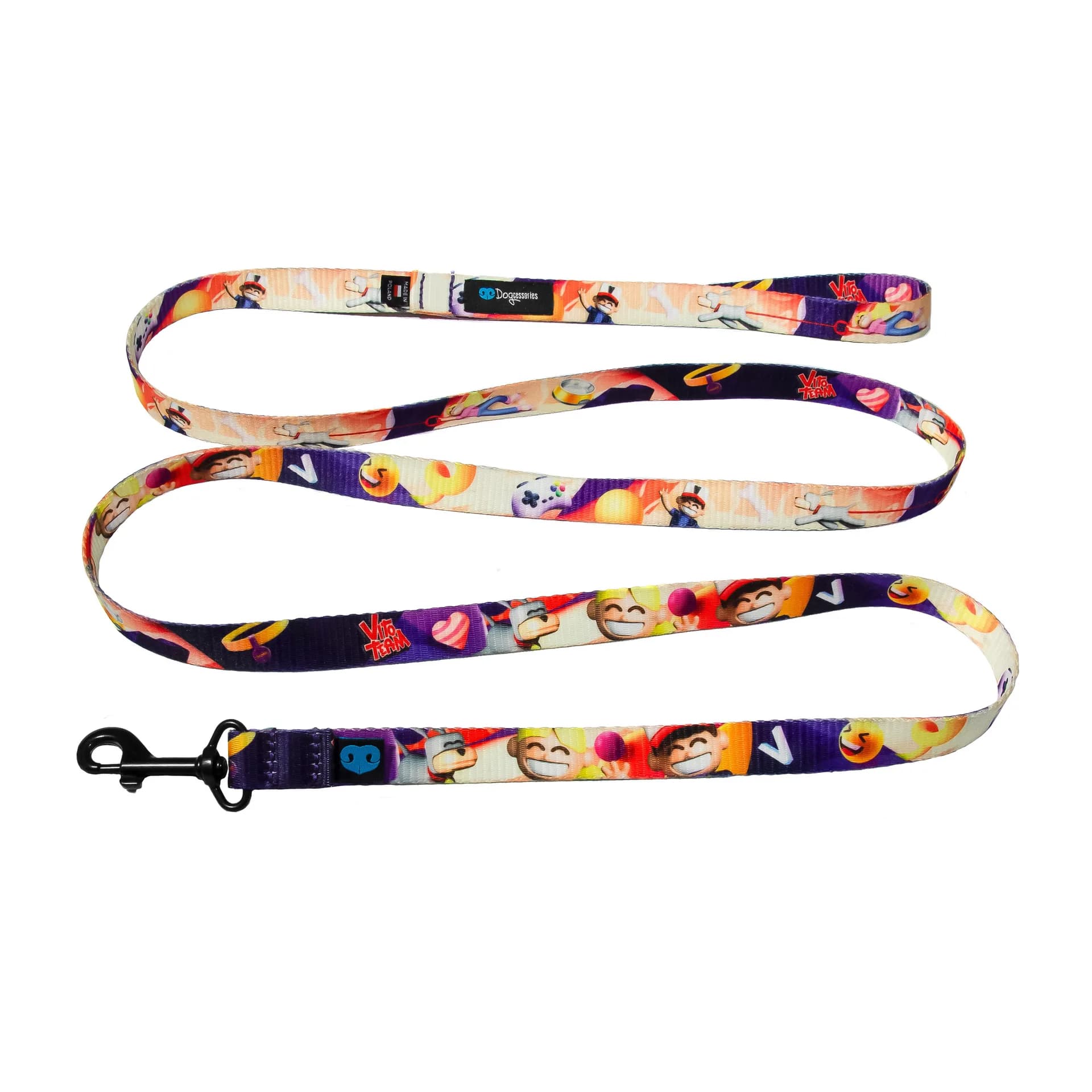 Dogcessories Artistoo Stars smycz Vito Team 2 m