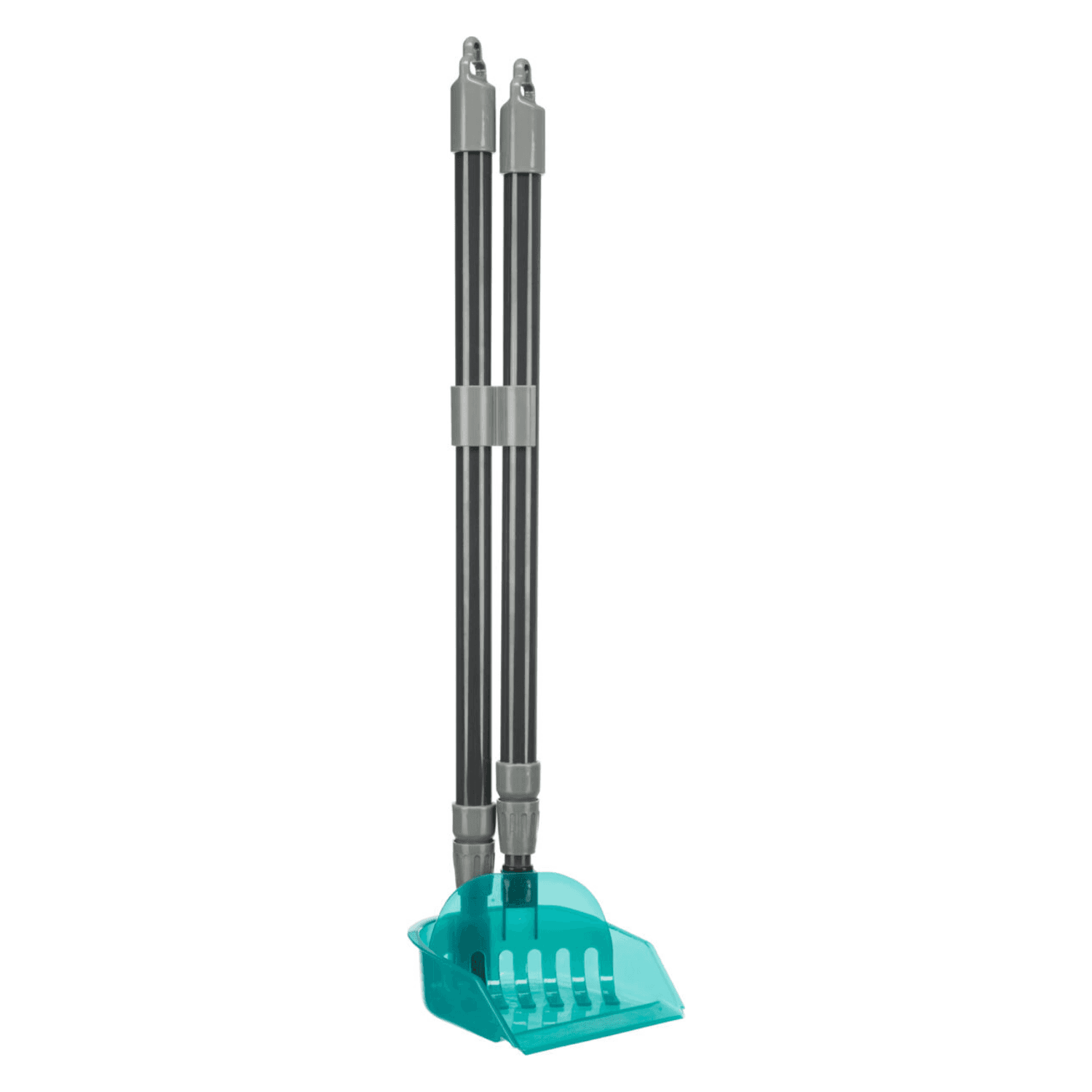 Trixie Szufelka ze zmiotką szaro-niebieska 60-107 cm
