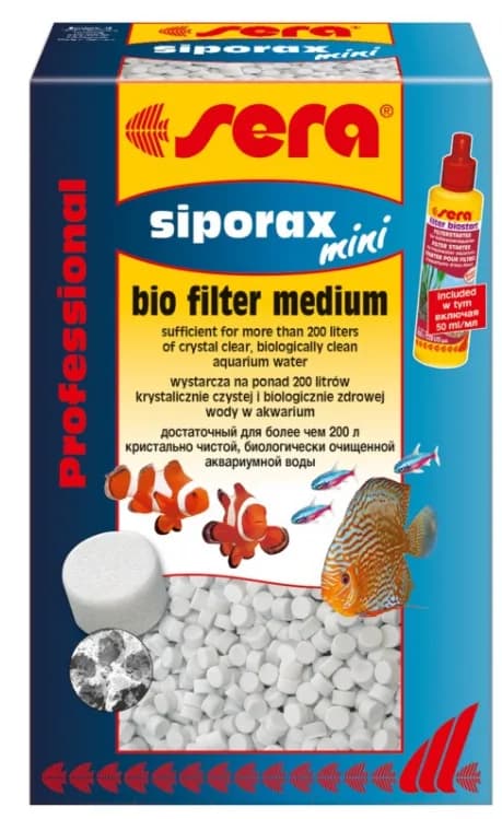 Sera Wkład biologiczny do akwarium Siporax mini Professional 270 g