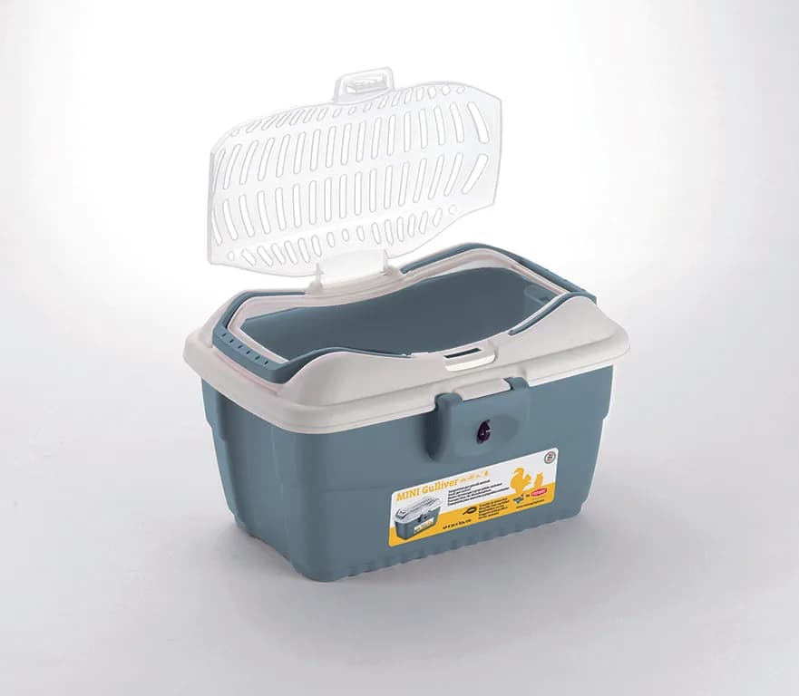 Stefanplast Transporter Mini Gulliver dla małych zwierząt niebieski