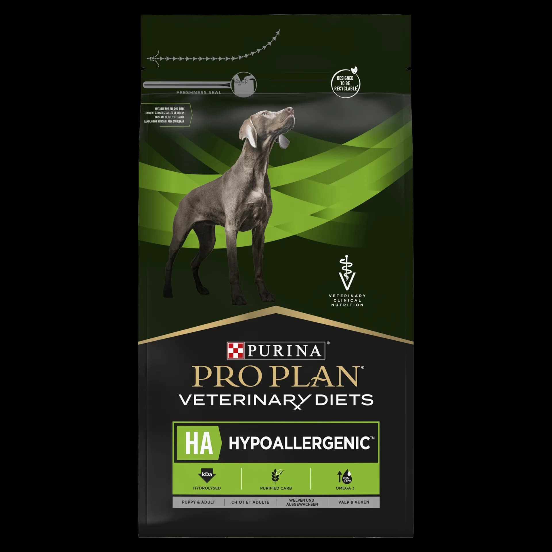 PRO PLAN Veterinary Diets HA Hypoallergenic karma dla dorosłych psów – 3 kg