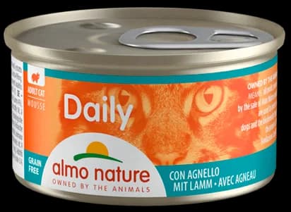 Almo Nature Puszka Daily mus z jagnięciny dla kota 85 g