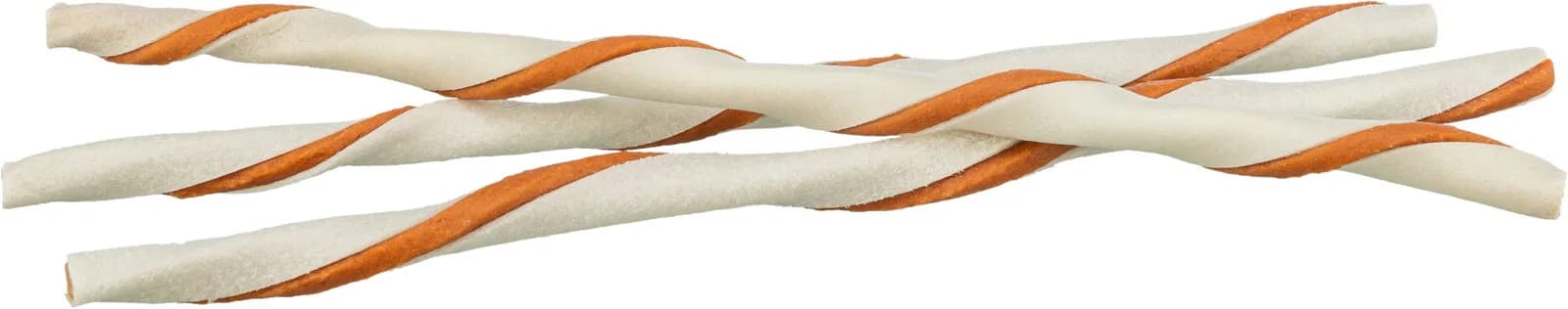 Trixie Twisters, przysmak, dla psa, skóra surowa wypełniona kurczakiem, /, /Opak 34 cm 40 g 50 szt.