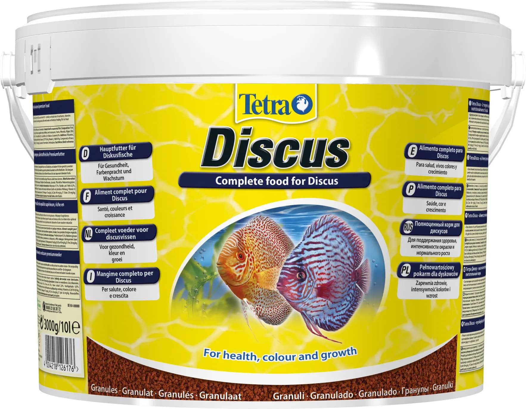 Tetra Discus pokarm podstawowy dla rybek dyskowców wiaderko – 10 l