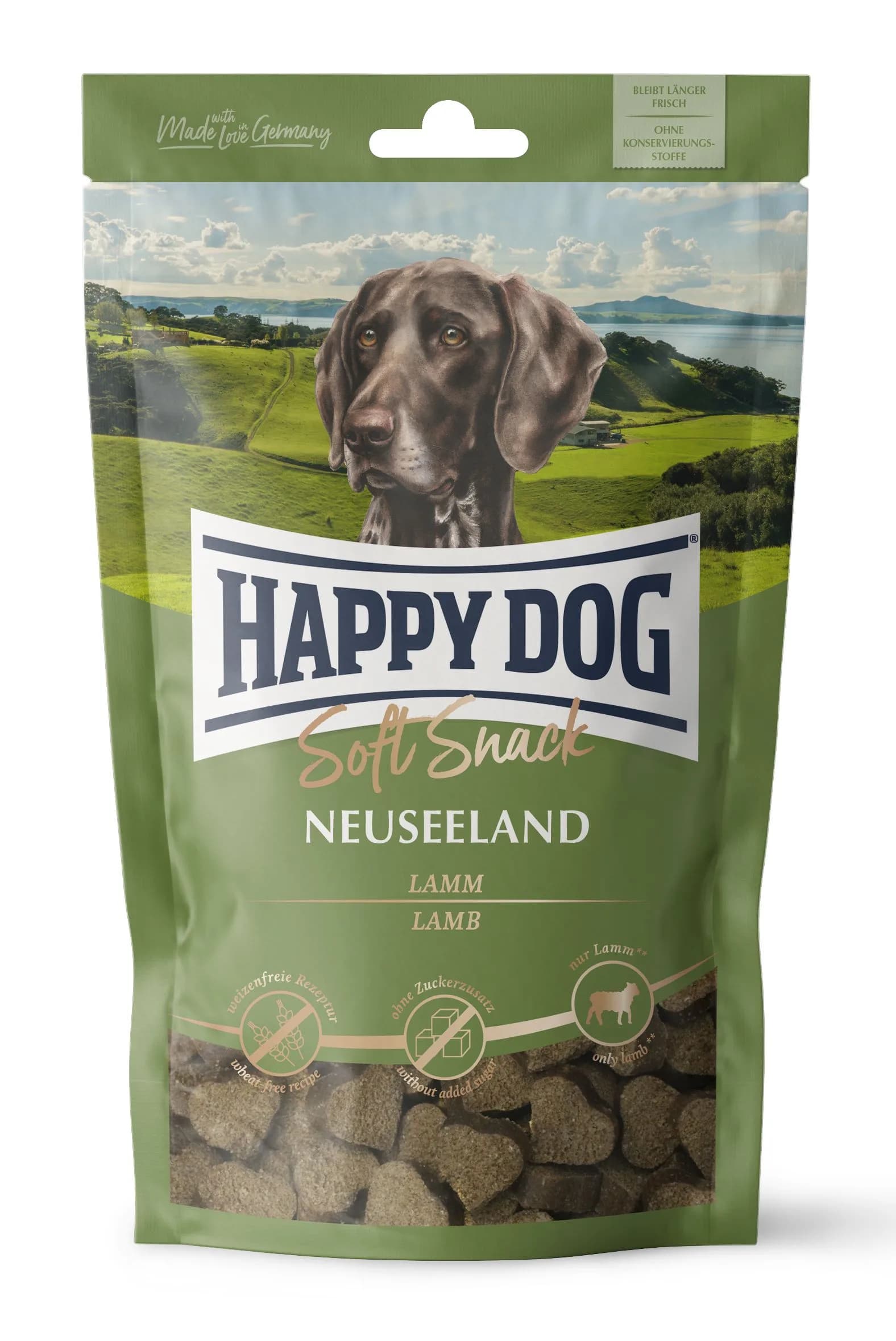 Happy Dog Soft Snack Nowa Zelandia przysmak dla dorosłych psów jagnięcina 100 g
