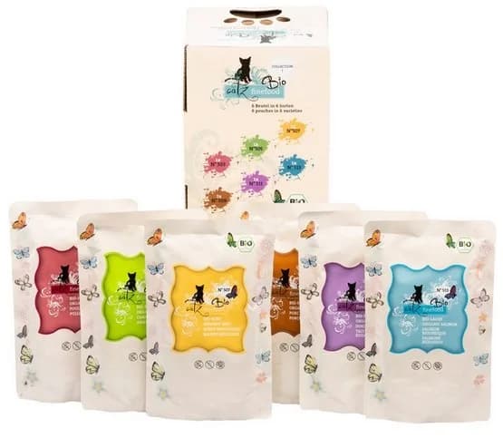 Catz Finefood Bio multipack 1 6 × 85 g karma mokra dla kotów