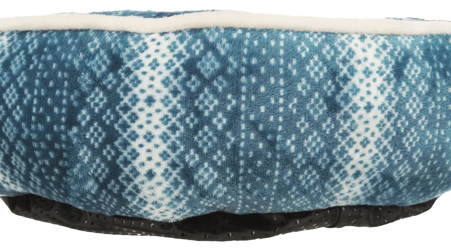 Trixie Legowisko Lumi okrągłe petrol/białe 50 cm