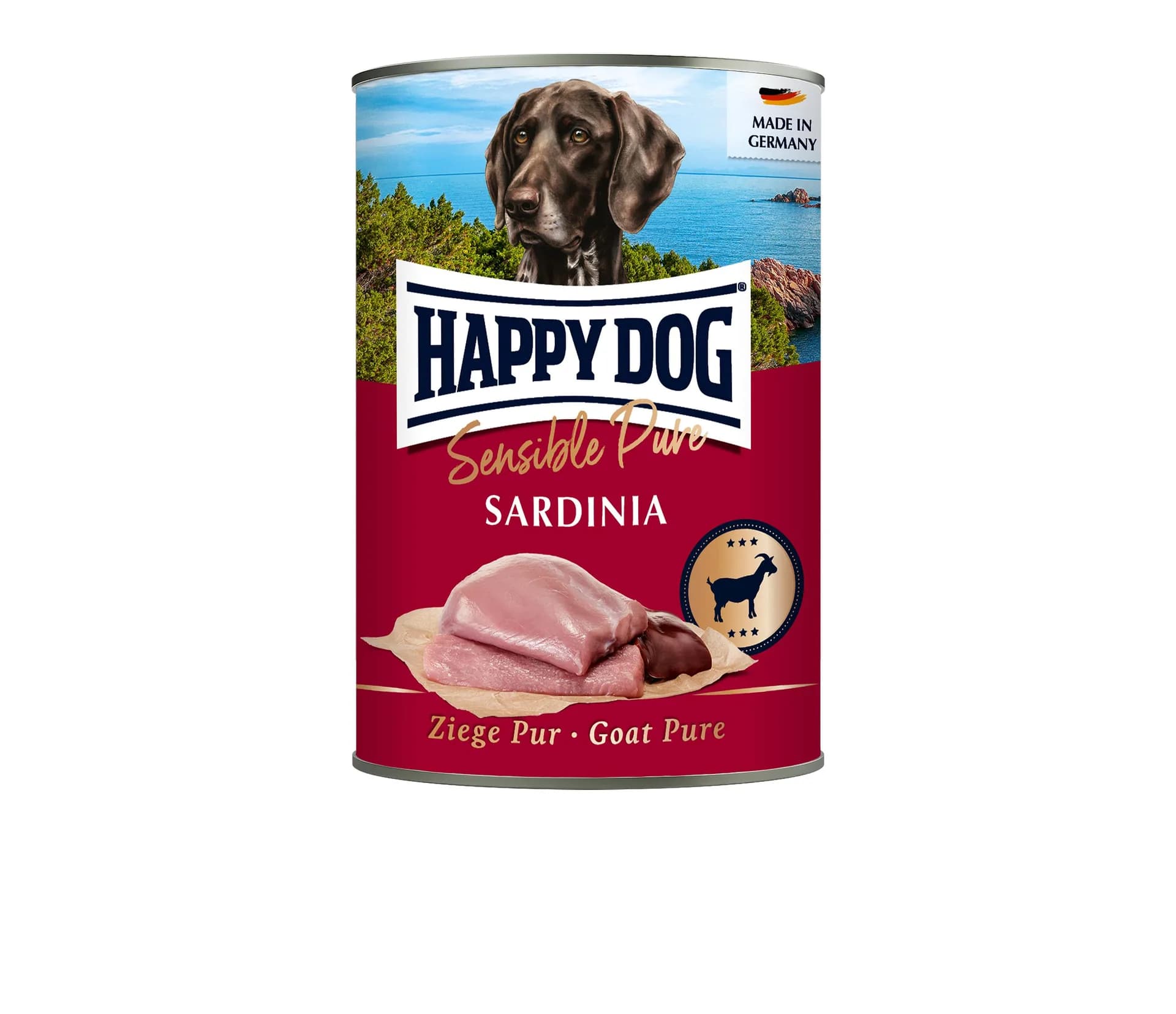 Happy Dog Sardinia Koza karma mokra dla psów Koza 400 g